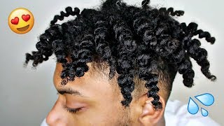 EASY Twist Out Men [upl. by Attayek]