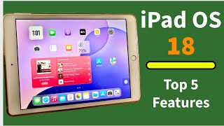 iPad OS 18  Whats New Daily Useful Features [upl. by Olpe]