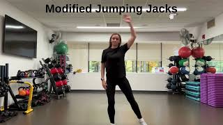 Modified Jumping Jacks [upl. by Merrile701]