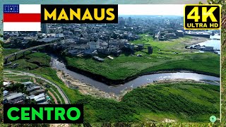 🇧🇷 DRONE no CENTRO de MANAUS  djimini3pro  4k [upl. by Anida]