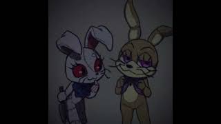 Glitchtrap edit Ft vanny and Springtrap [upl. by Terrej]