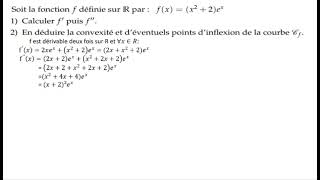 convexité terminale  Exercice de révision [upl. by Hpotsirhc357]