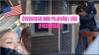 överaskar min pojkvän i usa [upl. by Yhtomiht49]