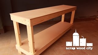 Simple DIY workbench [upl. by Rickie]