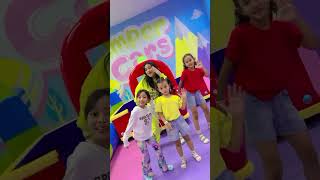 LEIKA DANCE BARENG DINAR QAIREEN amp KIRANA DI PLAYGROUND LAGU ROSE BRUNO APT leika viral shorts [upl. by Hannahc]