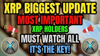 XRP UPDATE  RIPPLE XRP HOLDERS MUST WATCH ALL  ITS THE KEY TO BASEL III  XRP LATEST NEWS TODAYS [upl. by Imuya434]