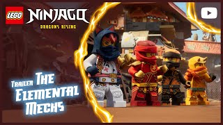 LEGO NINJAGO Dragons Rising  The Elemental Mechs  Trailer [upl. by Carlstrom]