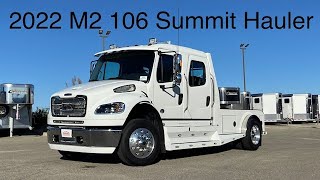 2022 Freightliner M2 016 Summit Hauler  5N220399 [upl. by Leonanie18]