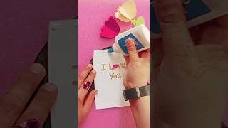 Cute Gift idea for Mothers day ❤️💐diy craft creative art gift shorts viral [upl. by Ahsiyt603]