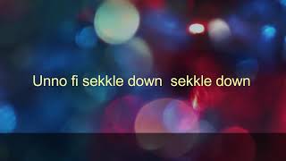 sekkle down beenie gunter OFFICIAL VIDEO LYRICS 2018 [upl. by Candis]