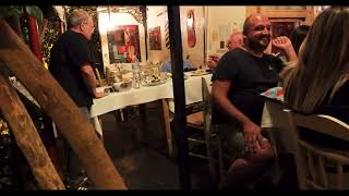 Greek Taverna amazing live Music not for tourists [upl. by Nozicka]