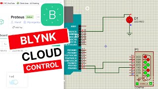 How To Use Blynk in Proteus Connect Blynk to Proteus  Blynk 20  VSPE  Arduino  IOT [upl. by Anauq]