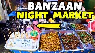 Banzaan Night Market Patong Phuket Thailand Street Food Walking Tour 2024 [upl. by Hassi]