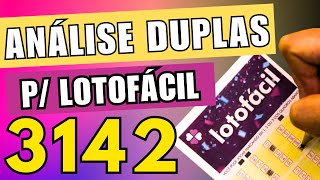 Dicas de Duplas Lotofacil 3142 [upl. by Allmon]