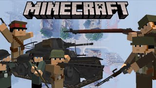 Minecraft World War II INVASION OF POLAND [upl. by Valma]