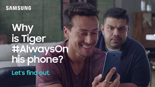 Tiger Shroff unboxes the allnew Samsung Galaxy On6 [upl. by Claudie73]