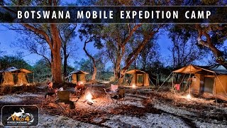 WILD4 PHOTO SAFARIS Botswana Mobile Expedition Camp [upl. by Yasu]