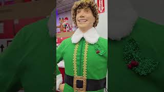 WOW Meet the LIFE SIZE Animated Buddy the Elf [upl. by Rafaellle849]