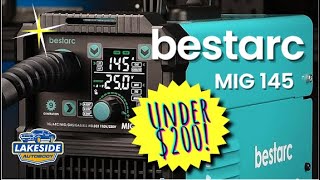 BESTARC MIG 145 GasGasless Welder  Review amp Set Up [upl. by Oirasan]