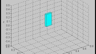 Making Animation with Scilab  A block in a rotational motion [upl. by Fellner]