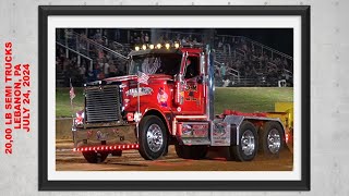 Modified Semis Lebanon Fair July 2024 East Coast ProPulling ProPulling League [upl. by Ahsaet985]