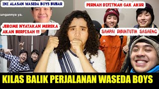 Sedih Banget  Jerome Polin Umumkan Waseda Boys Berpisah Ini Alasan Bubarnya Mereka [upl. by Aerdnaid]