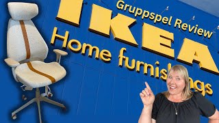 IKEA GRUPPSPEL Gaming Chair  Unboxing  Setup  Full Feature Review [upl. by Llebasi627]