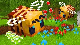 👉 CÓMO DOMESTICAR UNA ABEJA COMO MASCOTA EN MINECRAFT 115 🐝 [upl. by Anrahc]