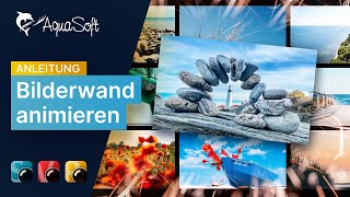 ANLEITUNG  Bilderwand mit Fotos und Videos animieren 🧱🪄🎞️ [upl. by Sonya900]