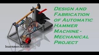 Power Hammer  Automatic Hammering Machine  New Mechanical Project [upl. by Cassidy]