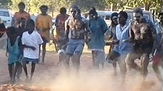 Barunga Aboriginal traditional dancing Australia [upl. by Arihday]