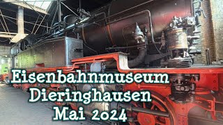 Eisenbahnmuseum Dieringhausen Mai 2024 [upl. by Lowenstein244]