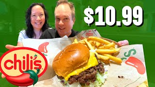 Chilis Big Smasher Burger  Best Meal Deal [upl. by Thirion]