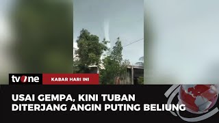 Angin Puting Beliung Terjang Permukiman di Tuban  Kabar Hari Ini tvOne [upl. by Cherise138]