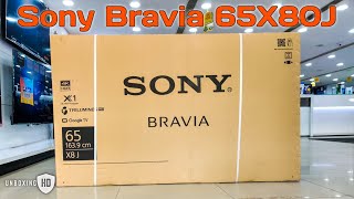 Sony Bravia  65X80J  4K Ultra HD  Google TV  Unboxing [upl. by Winn]