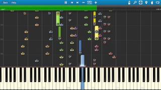 Offenbach  The CanCan Piano Tutorial  Synthesia  How to play [upl. by Melisent]