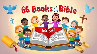 66 Books of the Bible  Old and New Testament for Kids  Bible school for kids [upl. by Blossom]