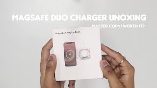 Cheap MagSafe Duo Charger Review BudgetFriendly Charging Solution [upl. by Slerahc557]