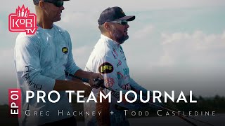 Pro Team Journal  Episode 1 2021  Greg Hackney  Todd Castledine introduce a new grass crankbait [upl. by Eenar]