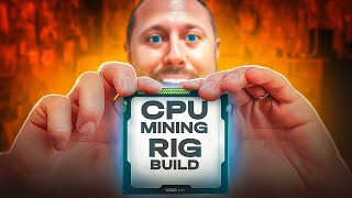 I Built a CPU Mining Rig This thing is Awesome AMD 3900X CPU Mining Rig [upl. by Lyle]