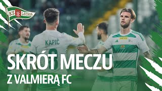 ZWYCIĘSTWO W SPARINGU  Skrót meczu Lechia Gdańsk  Valmiera FC 51 [upl. by Glavin]