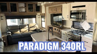 PARADIGM 340RL  REAR LIVING FIFTH WHEEL [upl. by Rabin]