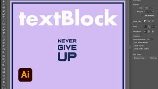 textBlock Illustrator Script  How to use and install [upl. by Nickerson]