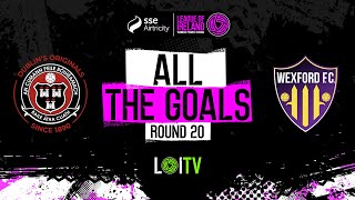 SSE Airtricity Womens Premier Division Round 20  Bohemians 14 Wexford  All the goals [upl. by Maudie559]