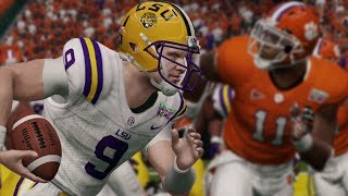 LSU vs Clemson Full Game Highlights  2020 College Football National Championship Game NCAA 14 [upl. by Nahor240]