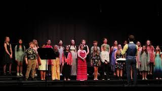 North East Middle School Choir Concert 2024 [upl. by Suicul]