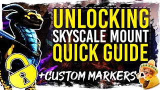 Guild Wars 2  Unlocking Skyscale  Quick Guide [upl. by Fianna]