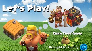 Clash of Clans FREE Gems  Safe and Trusted Lets Play Clash of Clans [upl. by Kelley]