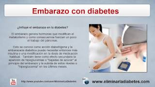 Embarazo Con Diabetes  Como Tratar La Diabetes En El Embarazo [upl. by Goddord]