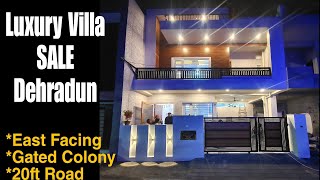 Luxury Villa for SALE in dehradun  independenthouse  gatedtownship  65 lakh  Furnished [upl. by Noied515]